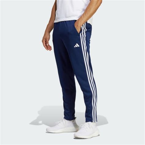 adidas 3 stripes blauw trainingsbroek fz ft|Trainingsbroeken .